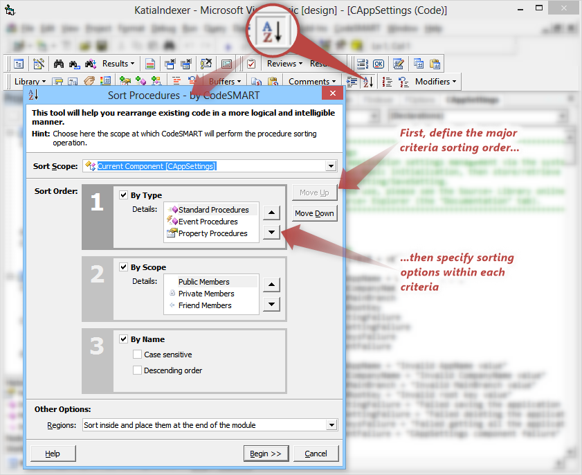 CodeSMART for VB6 - Sort Procedures