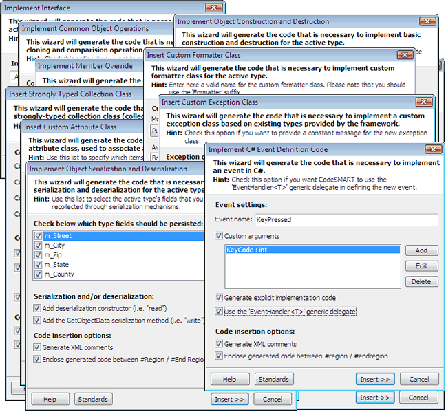 The CodeSMART Advanced Code Builders